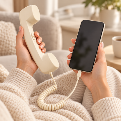DearDial™ Retro Phone Handset